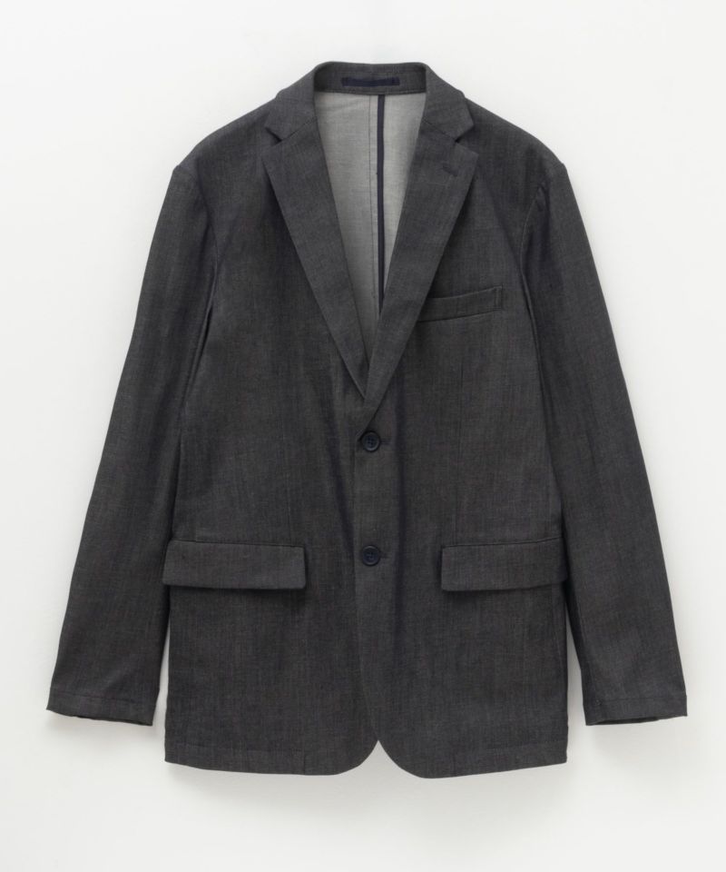 NAVY FIT  布帛デニムライクジャケット メンズ商品画像-1