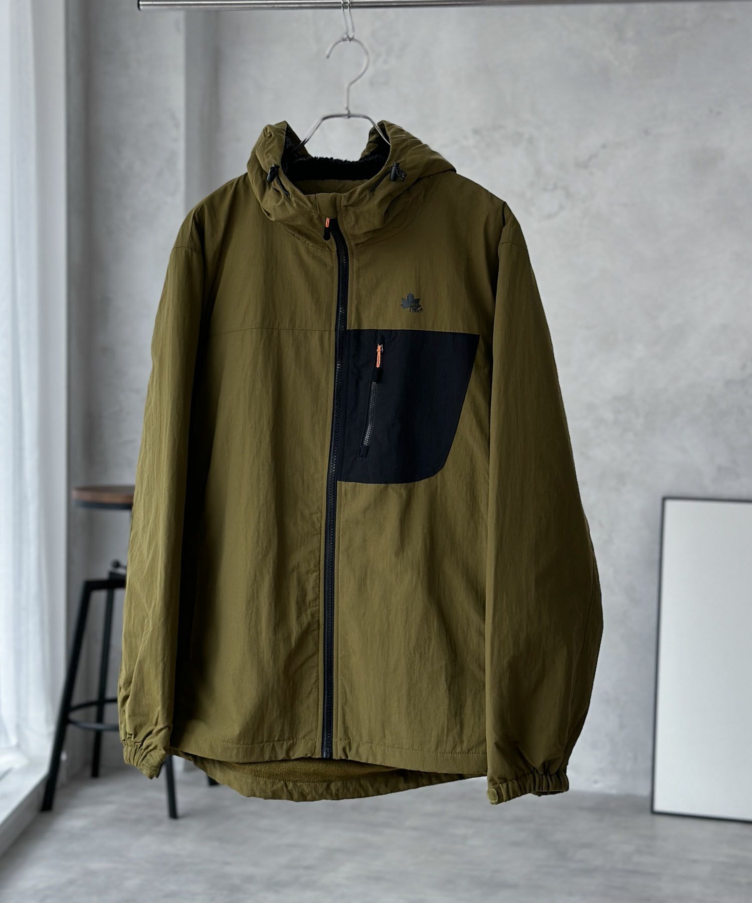 LOGOS PARK  裏フリースパーカー メンズ商品サムネイル-13