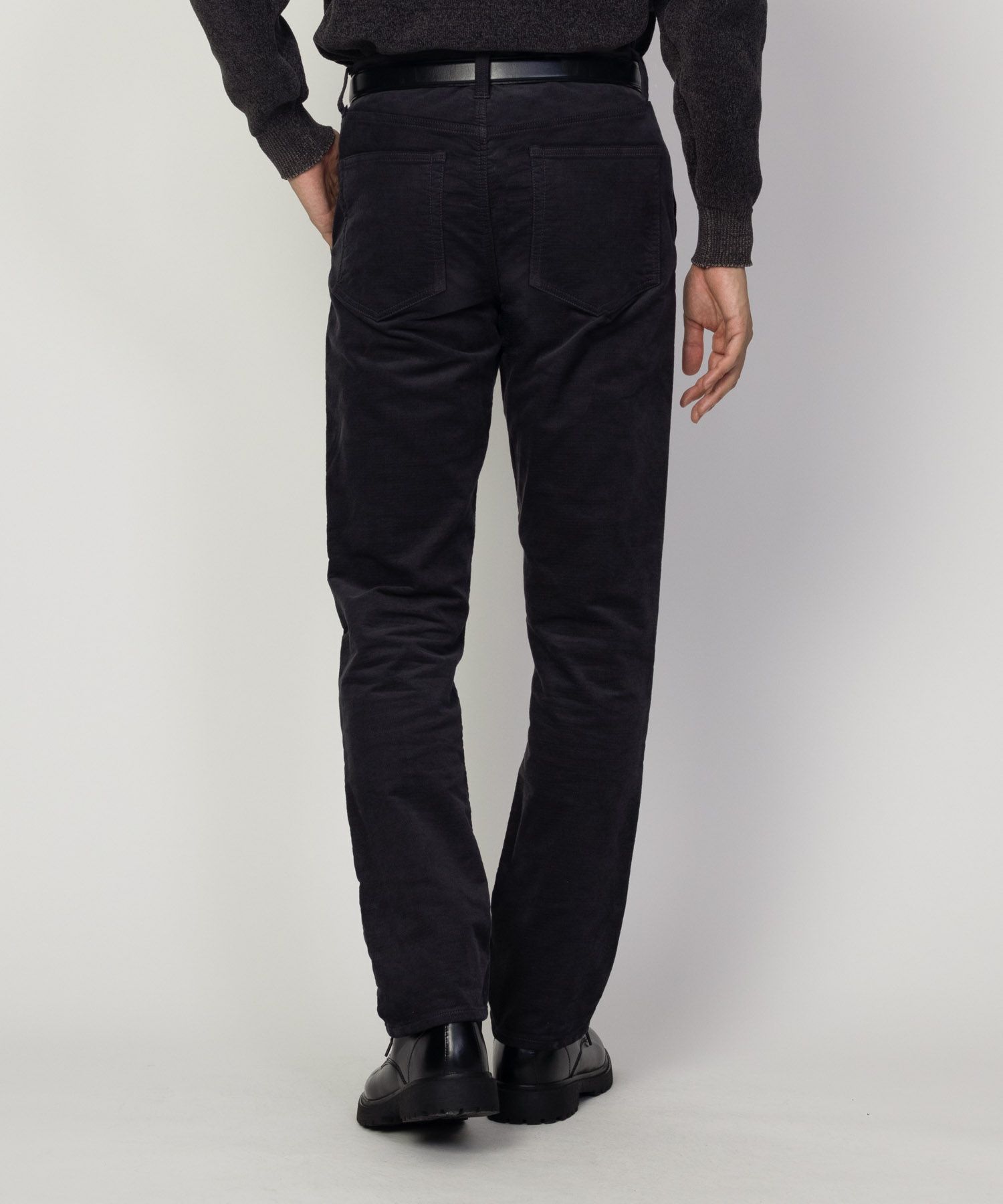 NAVY 温℃ ドビーコール裏起毛パンツ メンズ商品画像-15