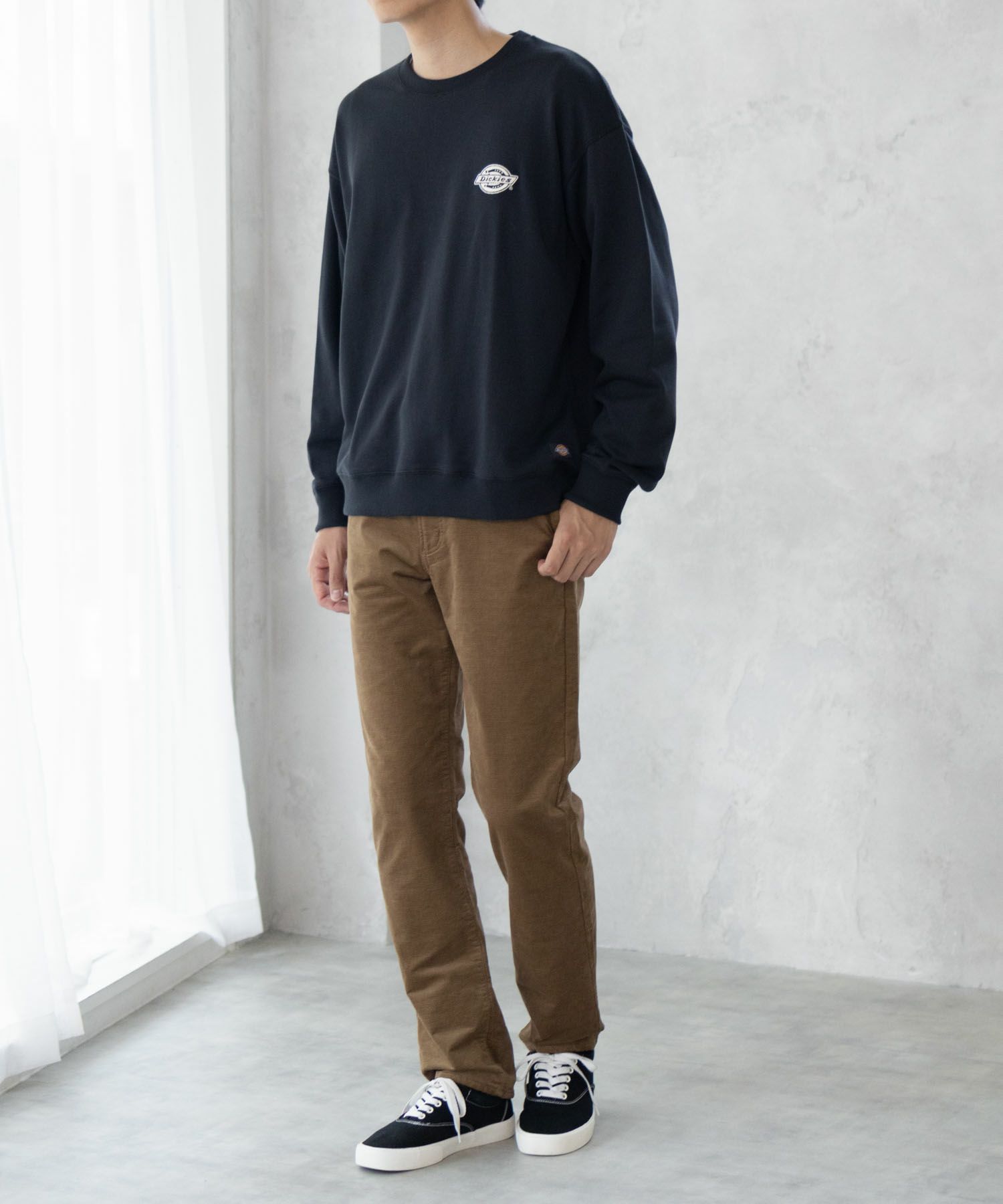 NAVY 温℃ ドビーコール裏起毛パンツ メンズ商品サムネイル-24