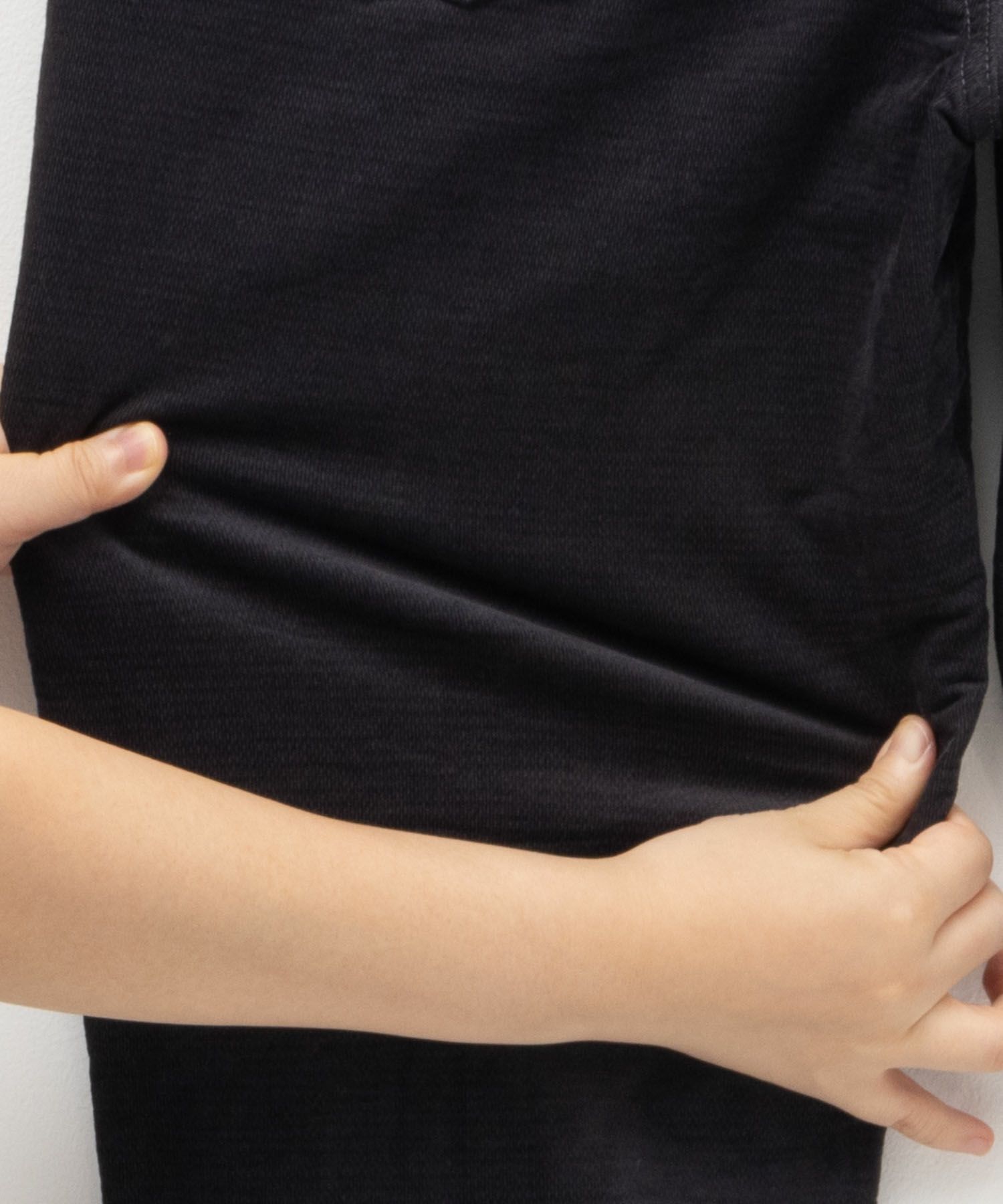 NAVY 温℃ ドビーコール裏起毛パンツ メンズ