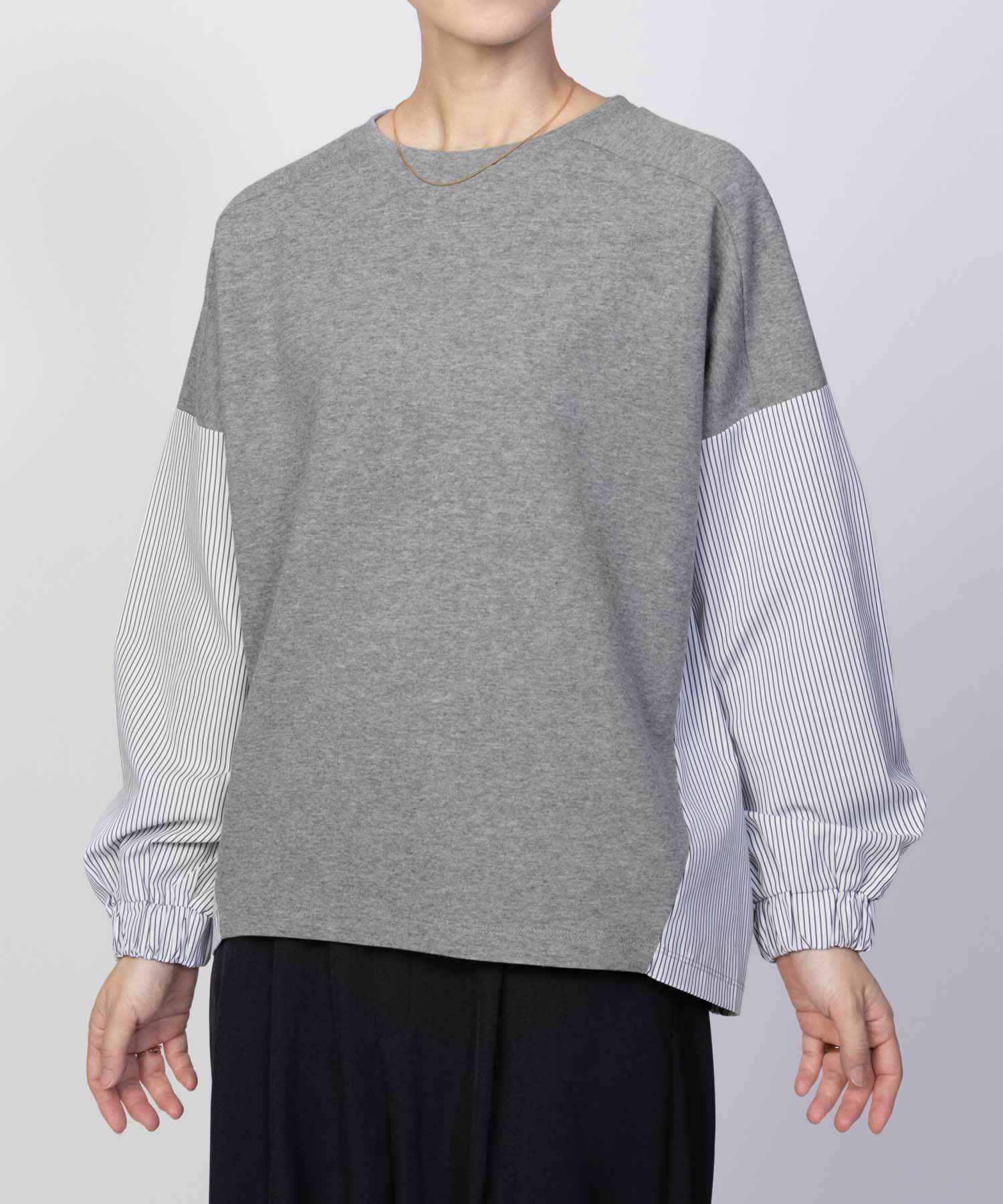 nAvy  異素材切替プルオーバー レディース商品画像-11