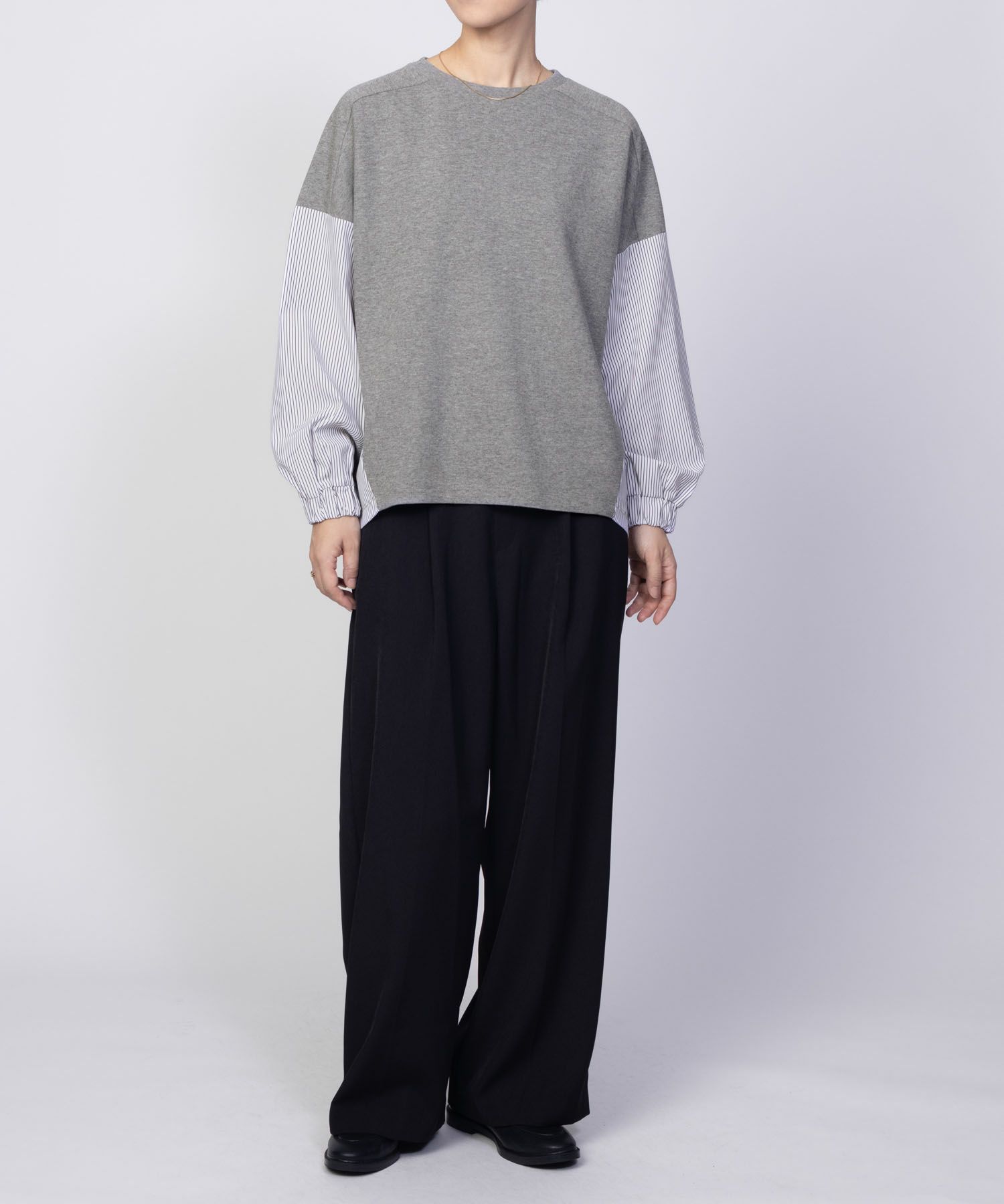 nAvy  異素材切替プルオーバー レディース商品画像-13