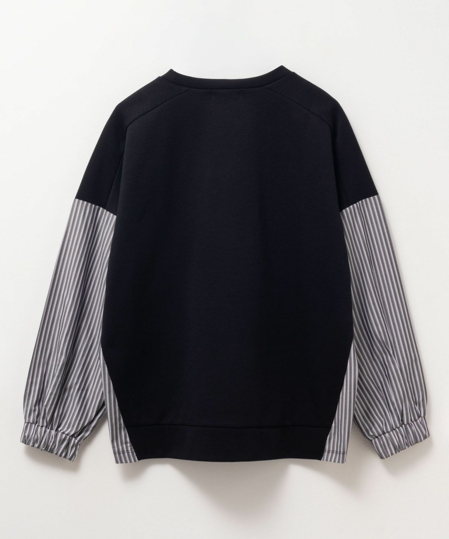 nAvy 異素材切替プルオーバー レディース