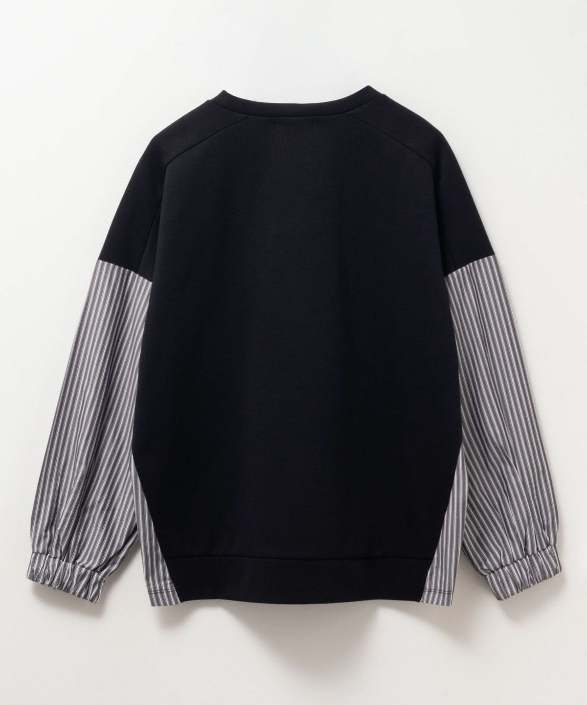 nAvy 異素材切替プルオーバー レディース