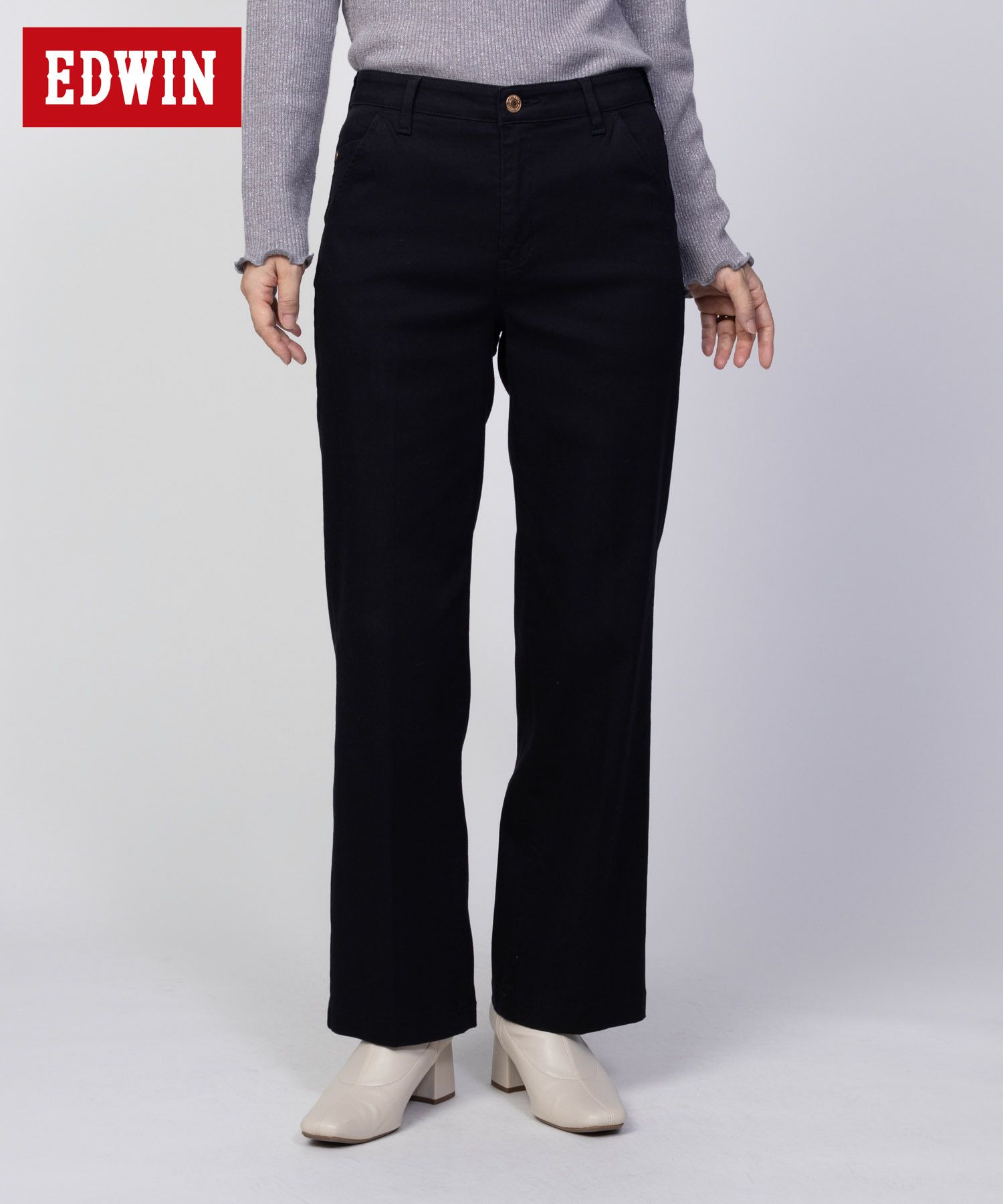 C17 ラシックワイドパンツ レディース