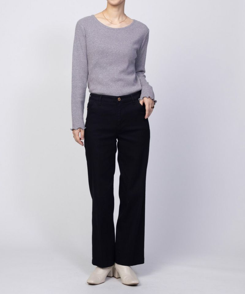 C17  ラシックワイドパンツ レディース商品画像-2