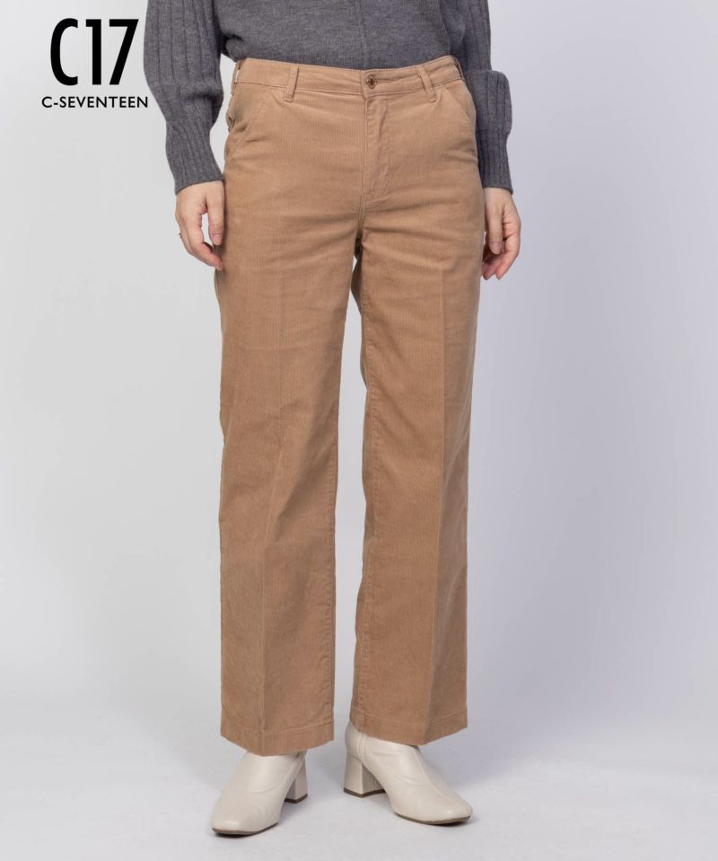 C17 ラシックワイドパンツ レディース