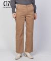 C17 ラシックワイドパンツ レディース