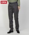 EDWIN インターナショナルベーシック BODY FIRE ゆったりストレート デニムパンツ レディース