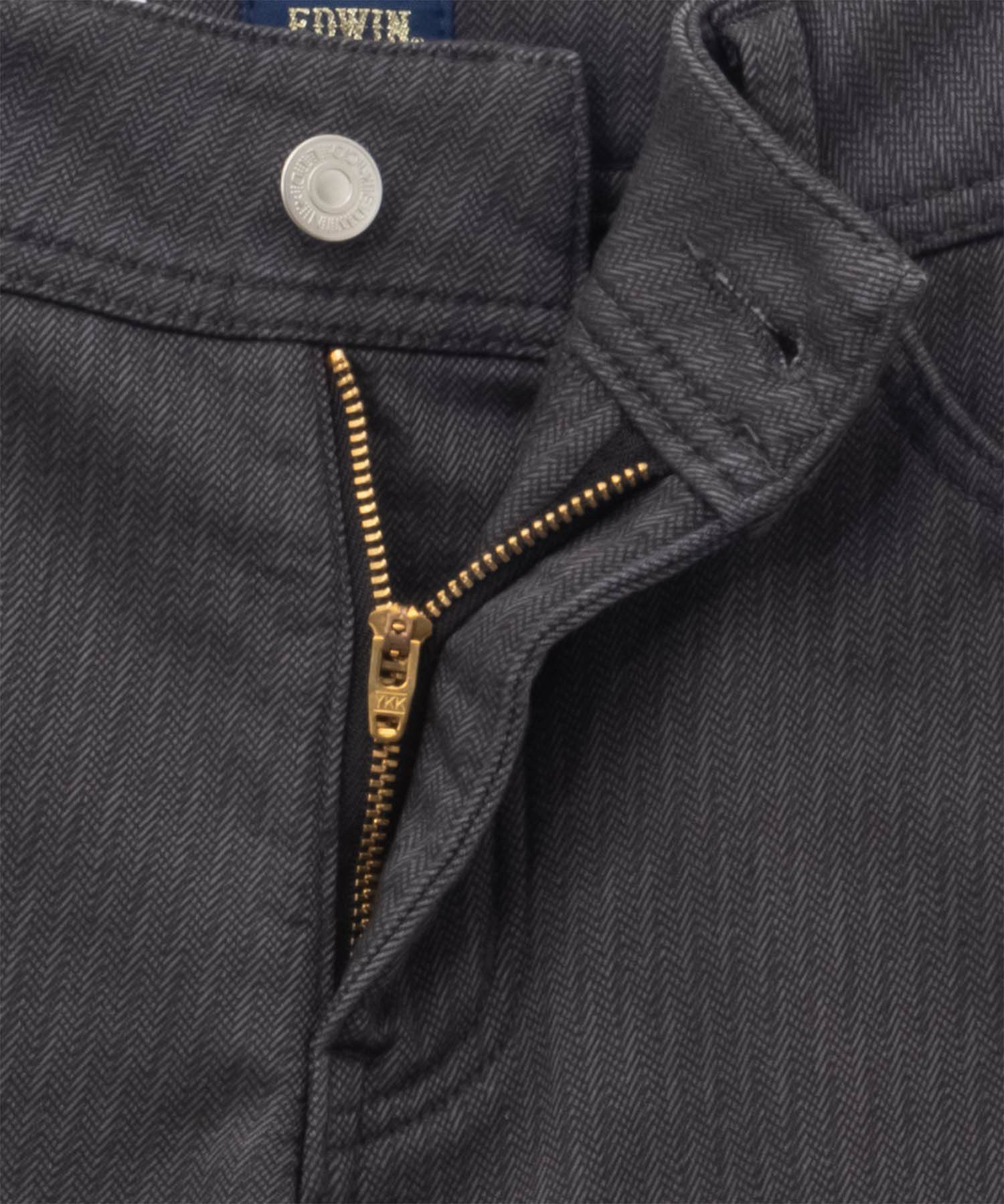 EDWIN インターナショナルベーシック BODY FIRE ゆったりストレート デニムパンツ レディース