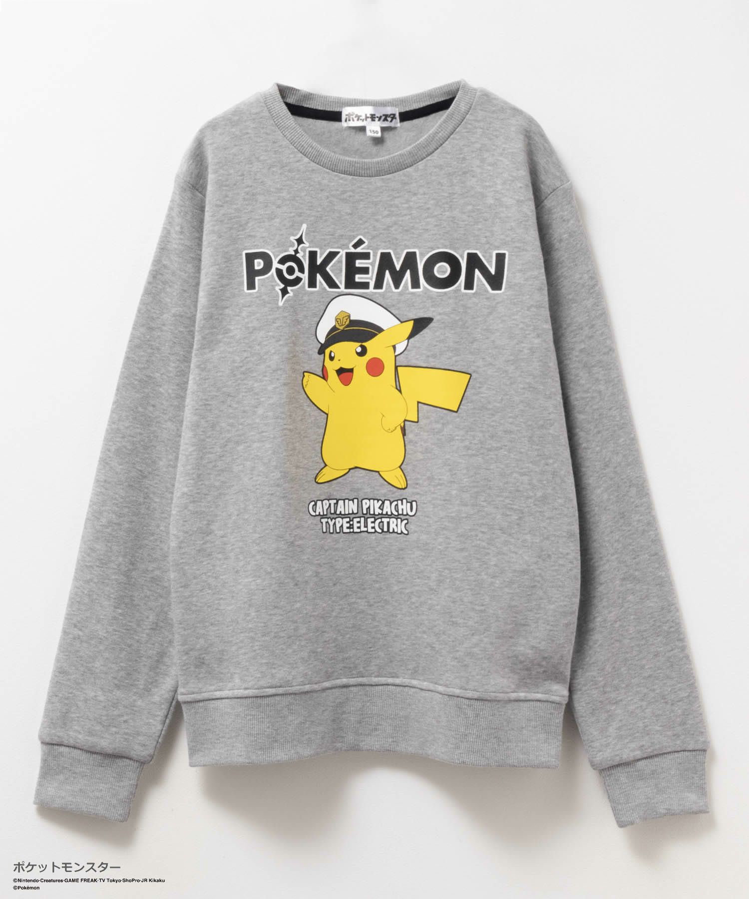 ポケットモンスター プリントトレーナー キッズ商品画像-1