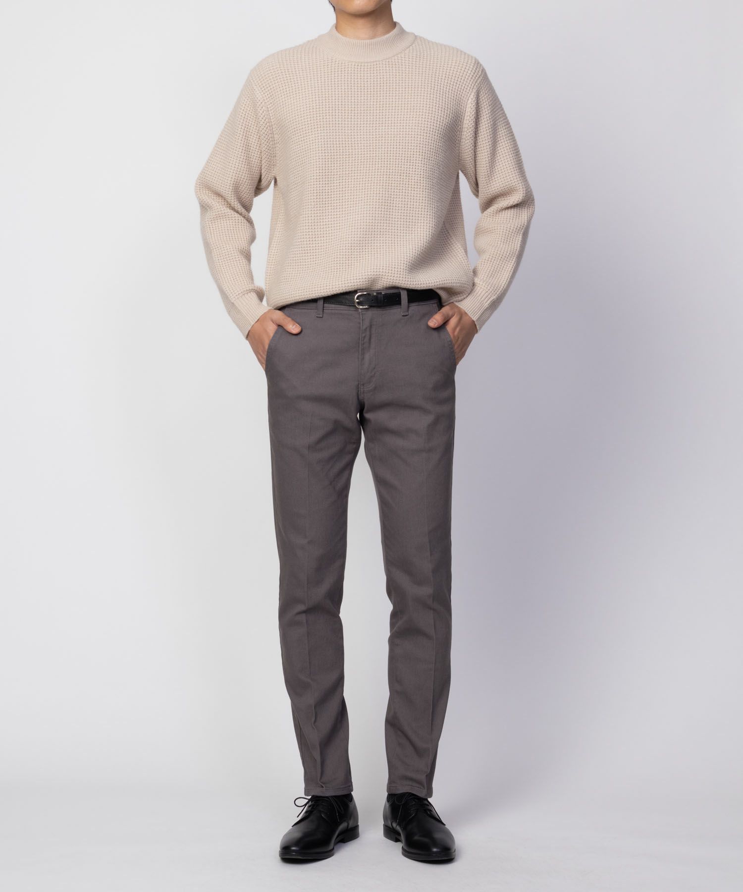 EDWIN スリムテーパードトラウザー メンズ