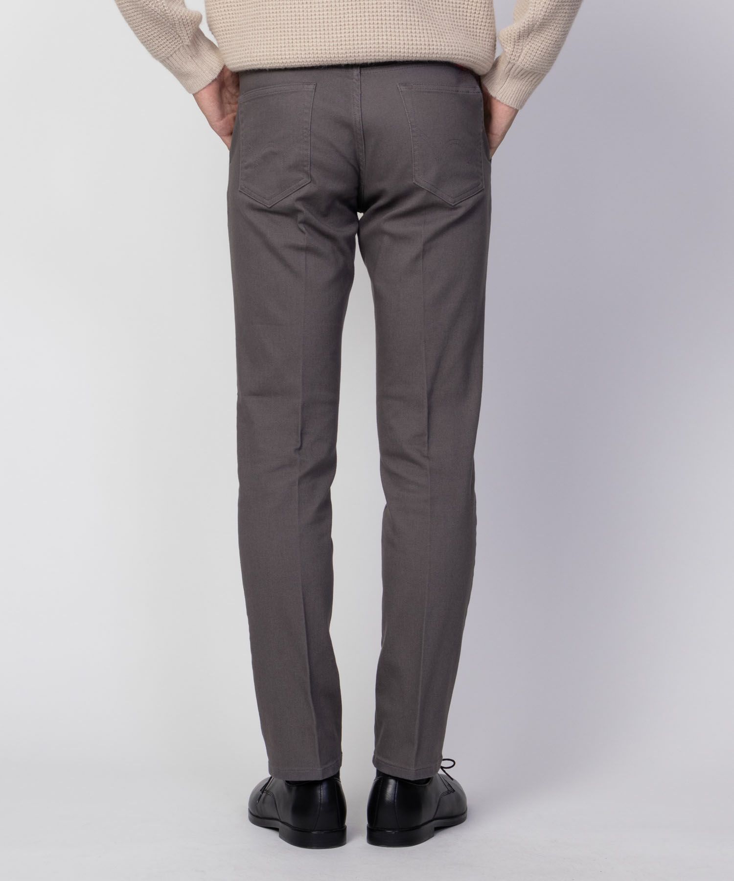 EDWIN スリムテーパードトラウザー メンズ