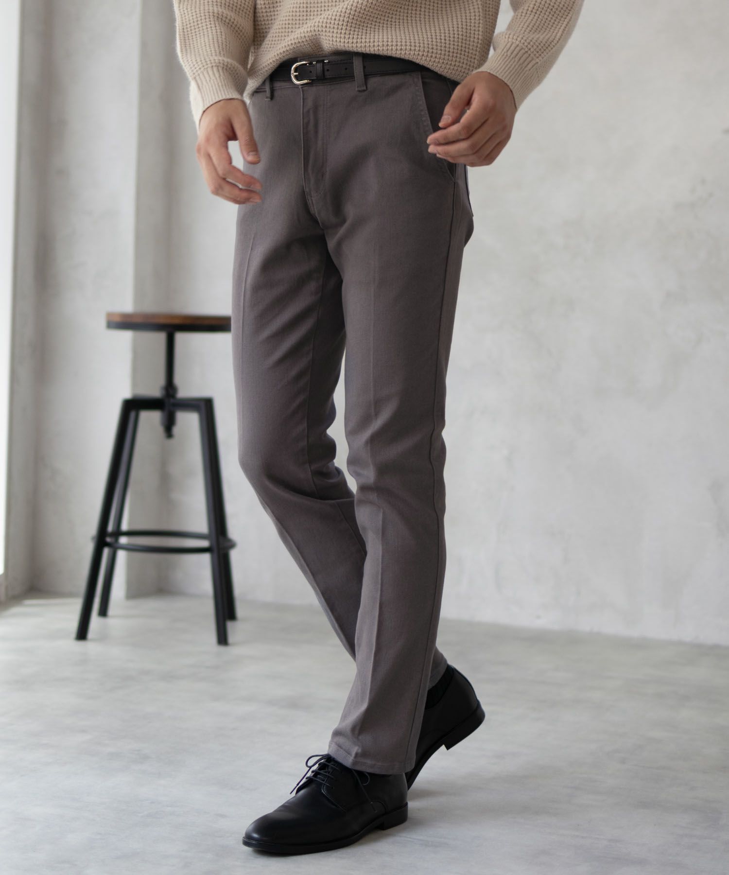 EDWIN  スリムテーパードトラウザー メンズ商品画像-5