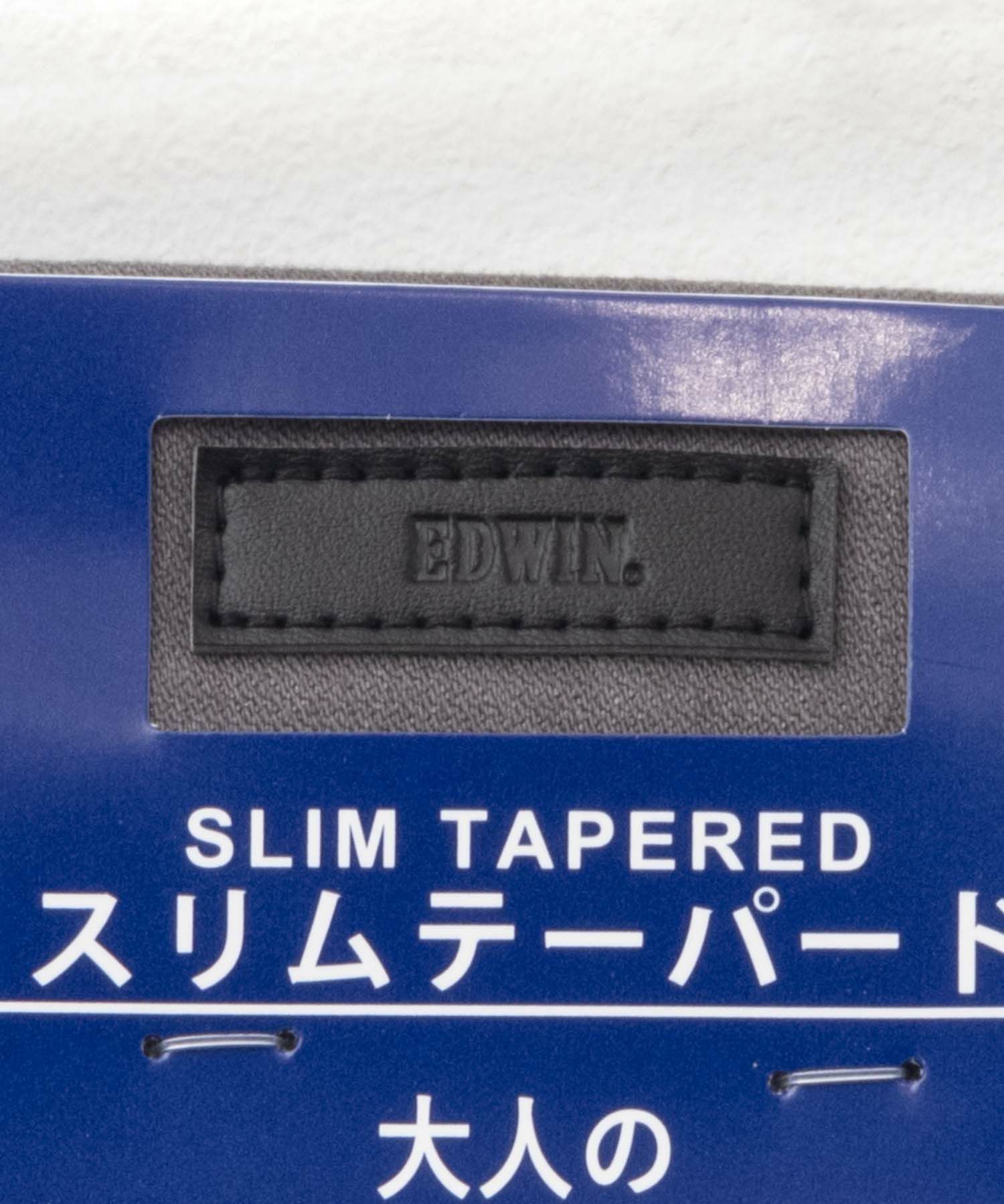 EDWIN スリムテーパードトラウザー メンズ