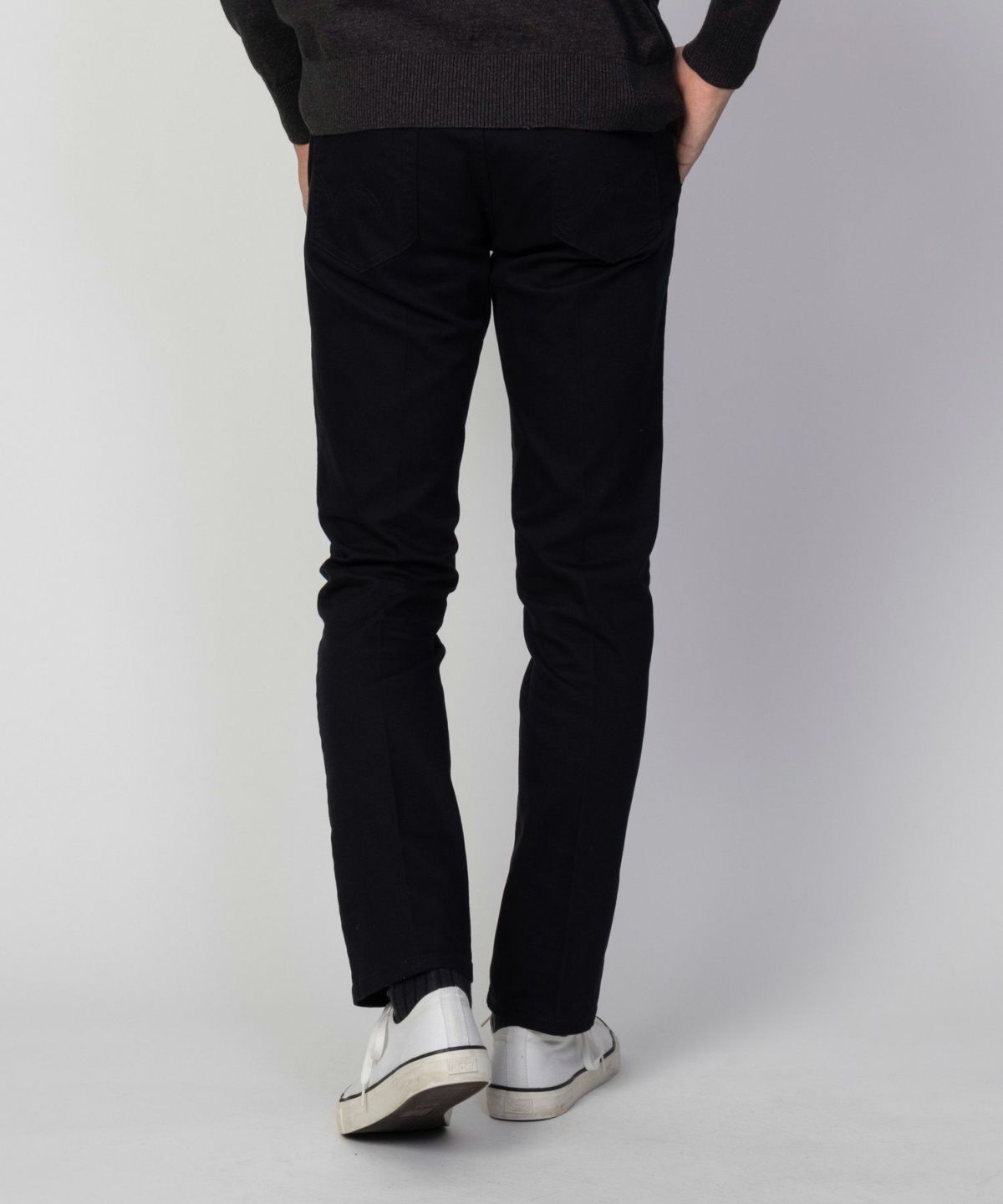 EDWIN スリムテーパードトラウザー メンズ