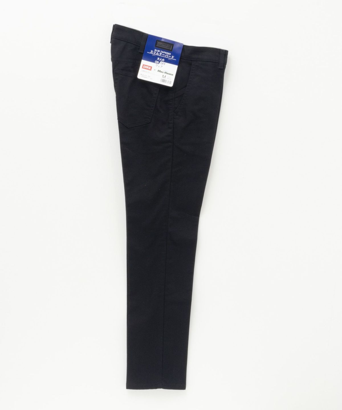 EDWIN スリムテーパードトラウザー メンズ