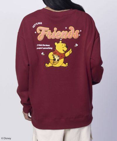 Disney / サガラ刺繍キャラクタートレーナー レディース