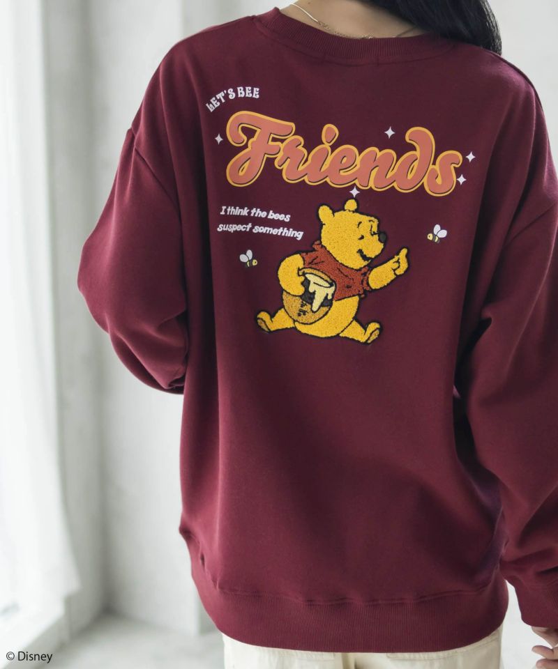 ルシファー ディズニー 裏起毛 レディース トレーナー サガラ