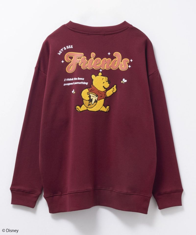 Disney / サガラ刺繍キャラクタートレーナー レディース
