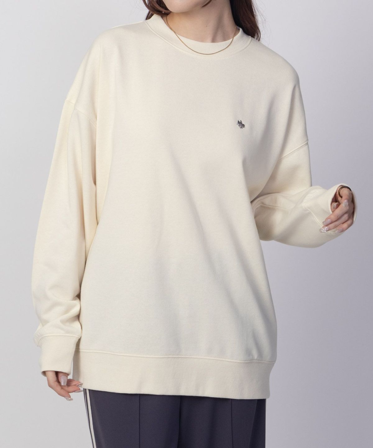 POLO BCS ワンポイント刺繍トレーナー レディース