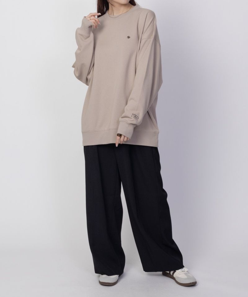 POLO BCS ワンポイント刺繍トレーナー レディース