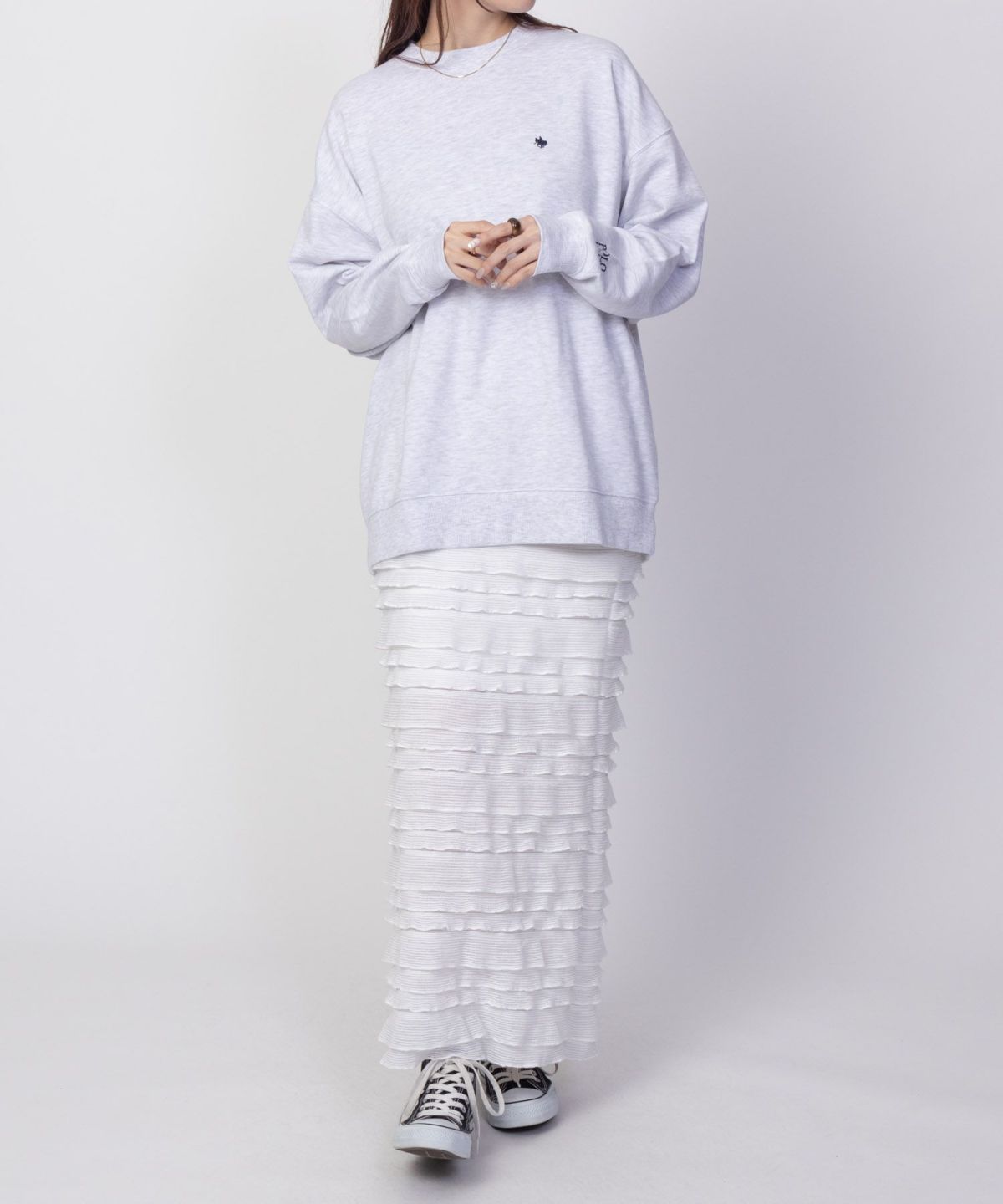 POLO BCS ワンポイント刺繍トレーナー レディース