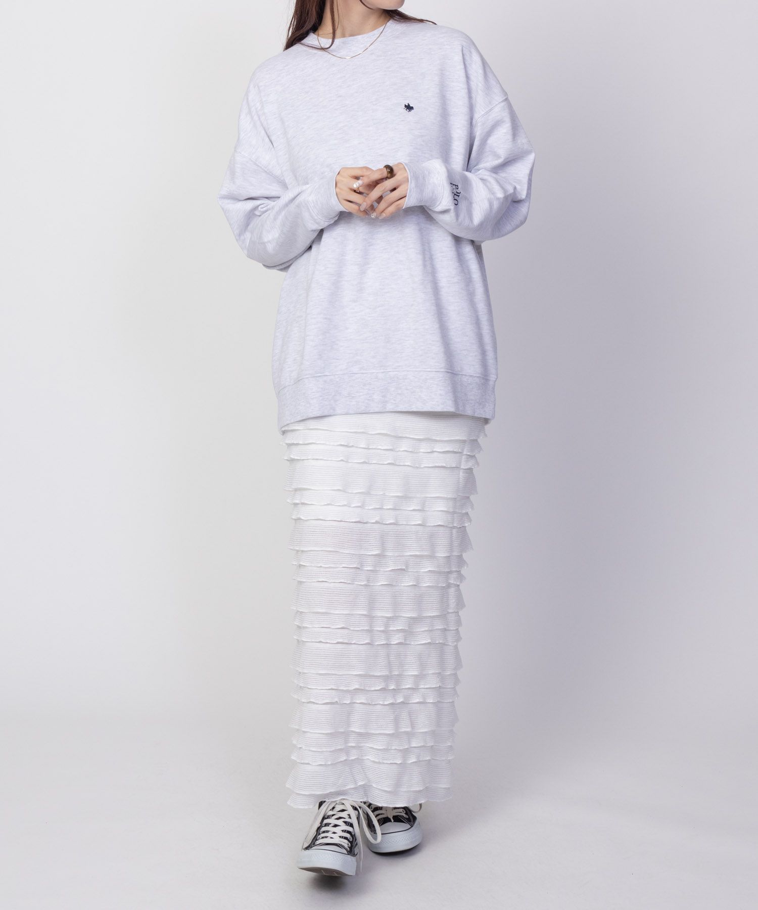 POLO BCS ワンポイント刺繍トレーナー レディース