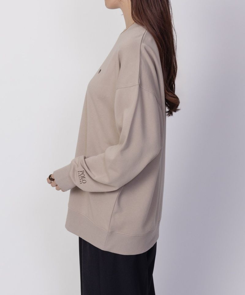 POLO BCS  ワンポイント刺繍トレーナー レディース商品画像-11