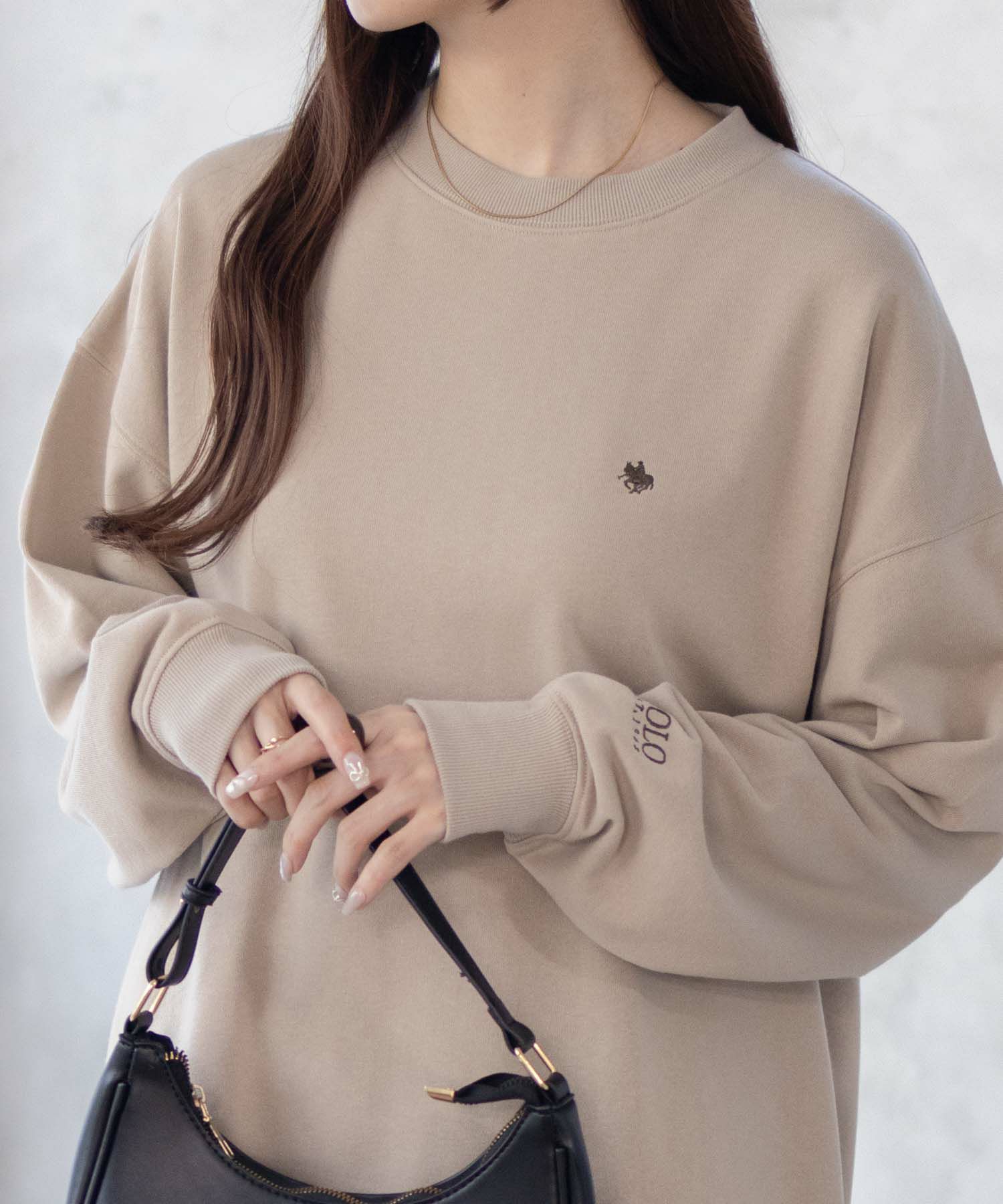 POLO BCS ワンポイント刺繍トレーナー レディース