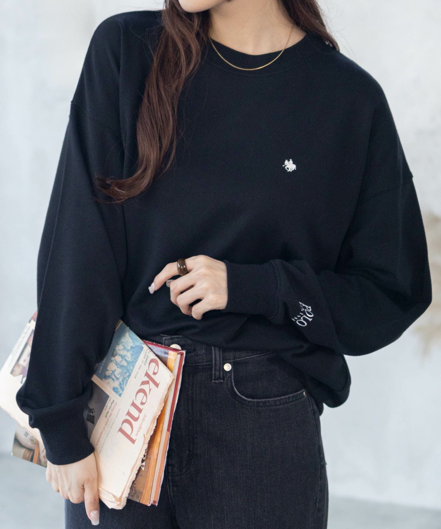 POLO BCS  ワンポイント刺繍トレーナー レディース商品サムネイル-20