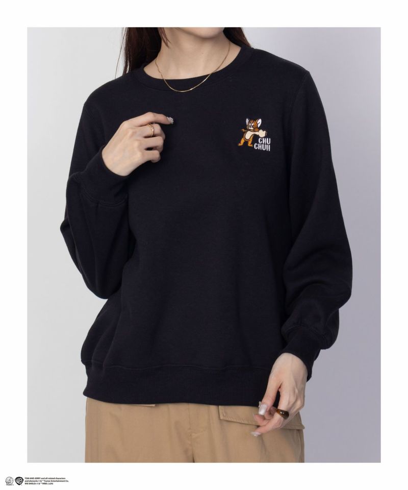 [期間限定価格]Tom and Jerry プリントトレーナー レディース商品画像-2