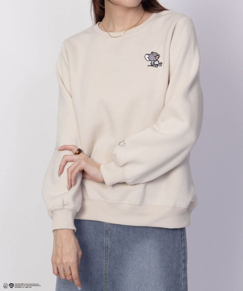 [期間限定価格]Tom and Jerry プリントトレーナー レディース商品画像-3