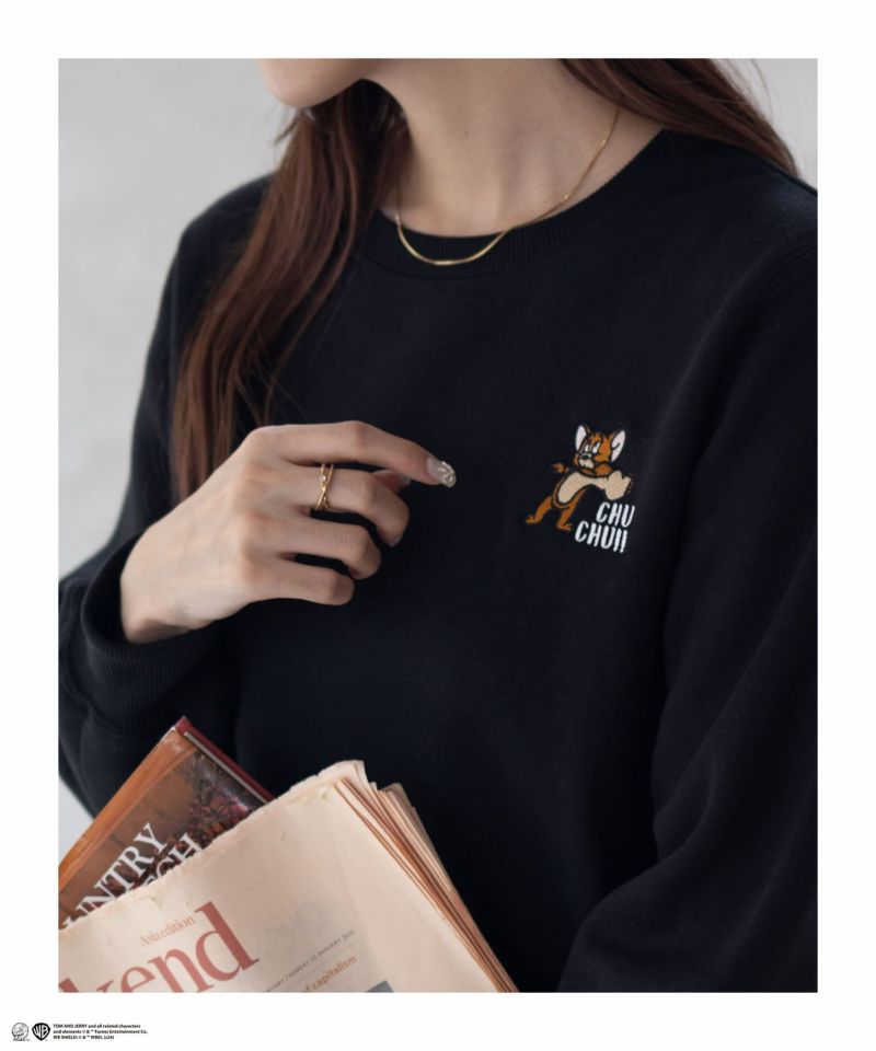 [期間限定価格]Tom and Jerry プリントトレーナー レディース商品画像-11