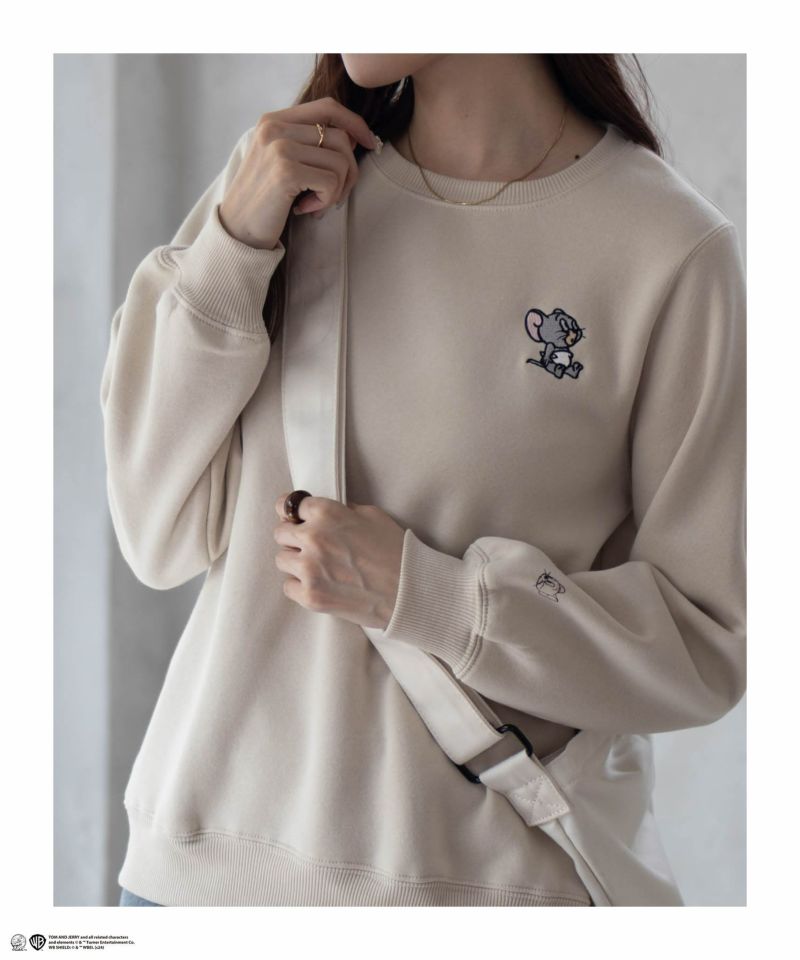 [期間限定価格]Tom and Jerry プリントトレーナー レディース商品画像-13