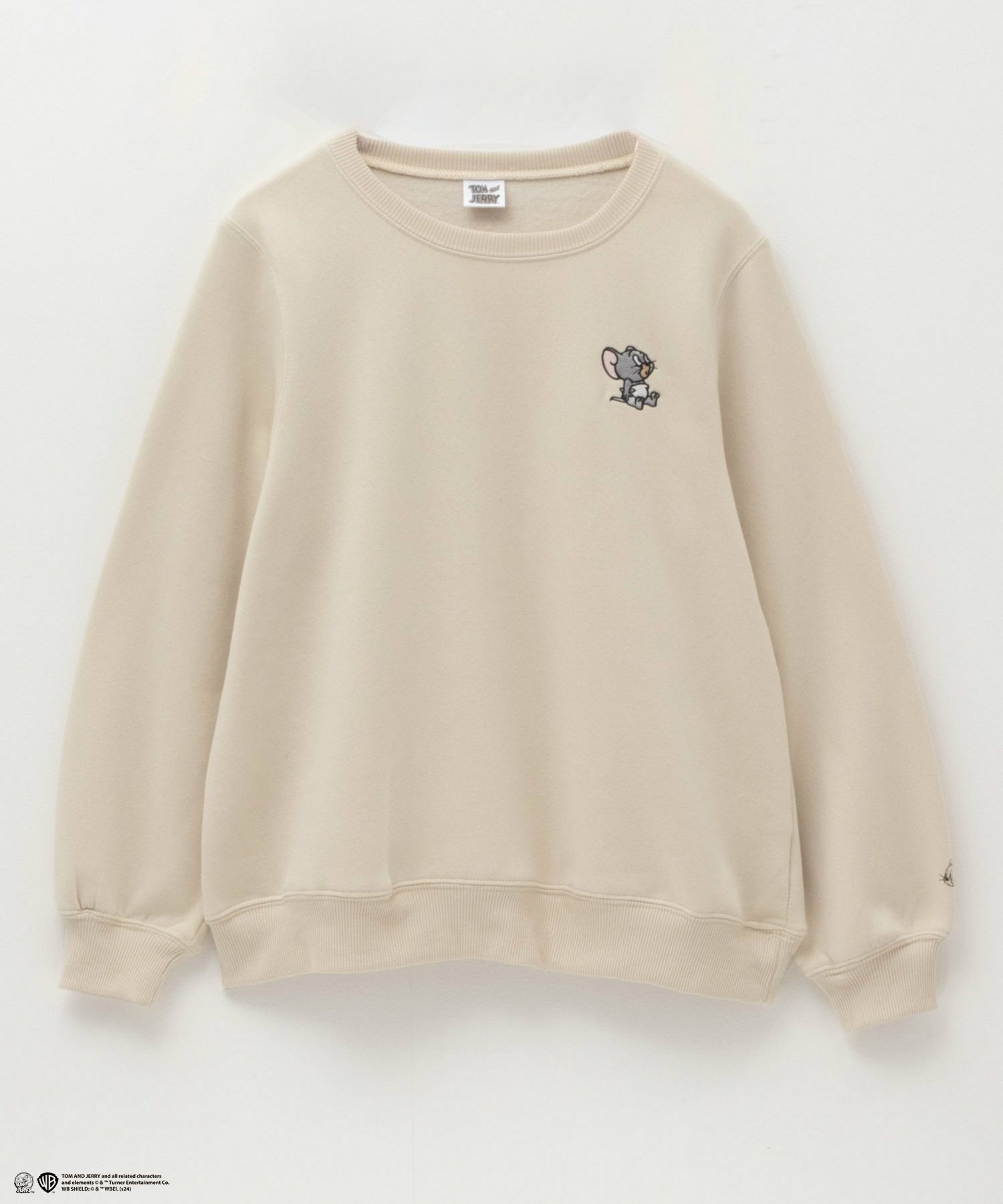 Tom and Jerry プリントトレーナー レディース