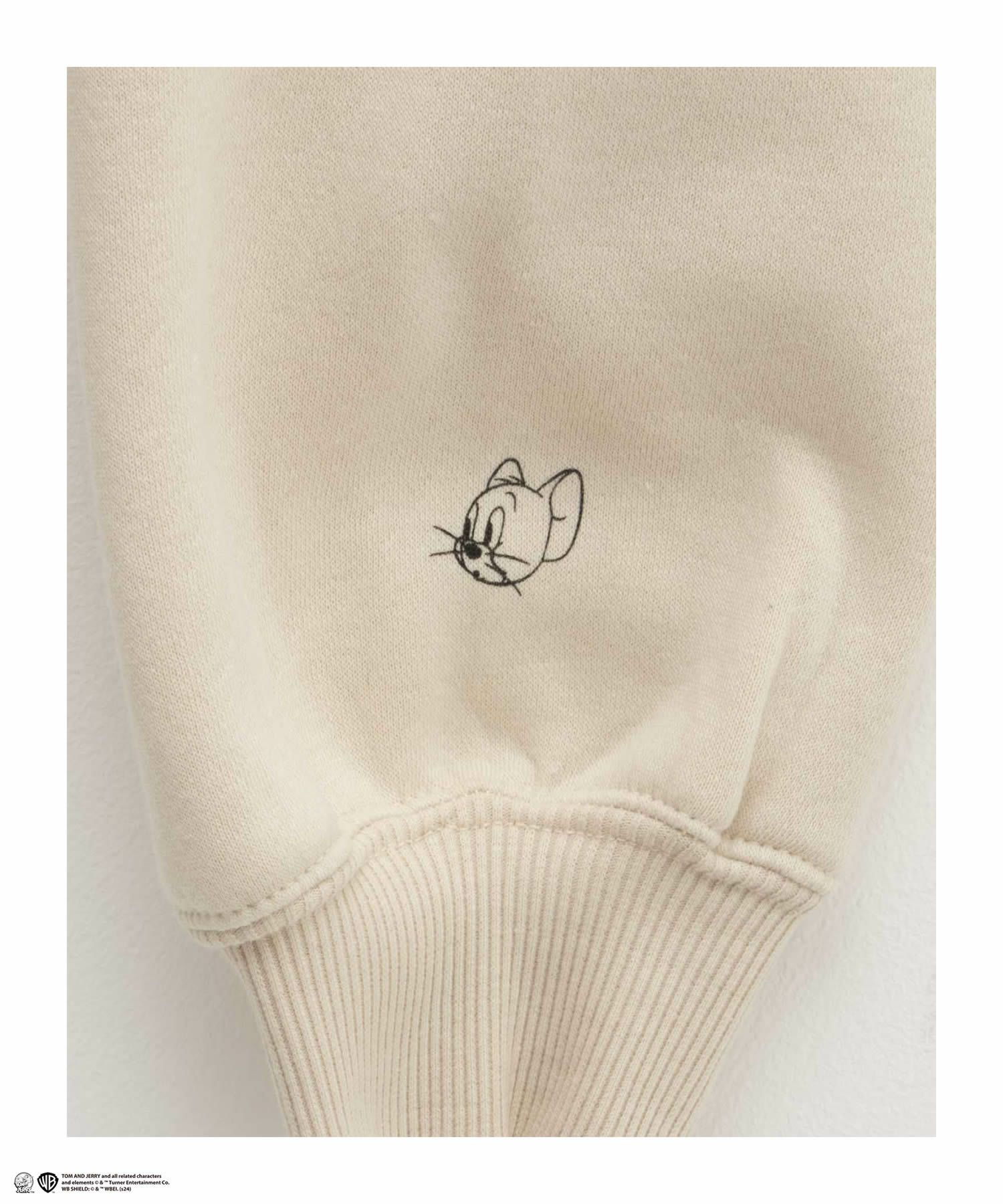 Tom and Jerry プリントトレーナー レディース