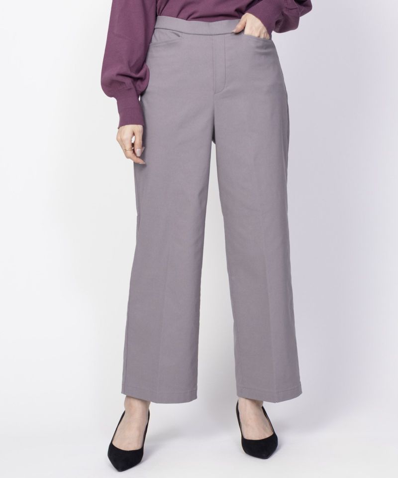 HusHusH  らく美パン 裏起毛ストレートパンツ レディース商品画像-16