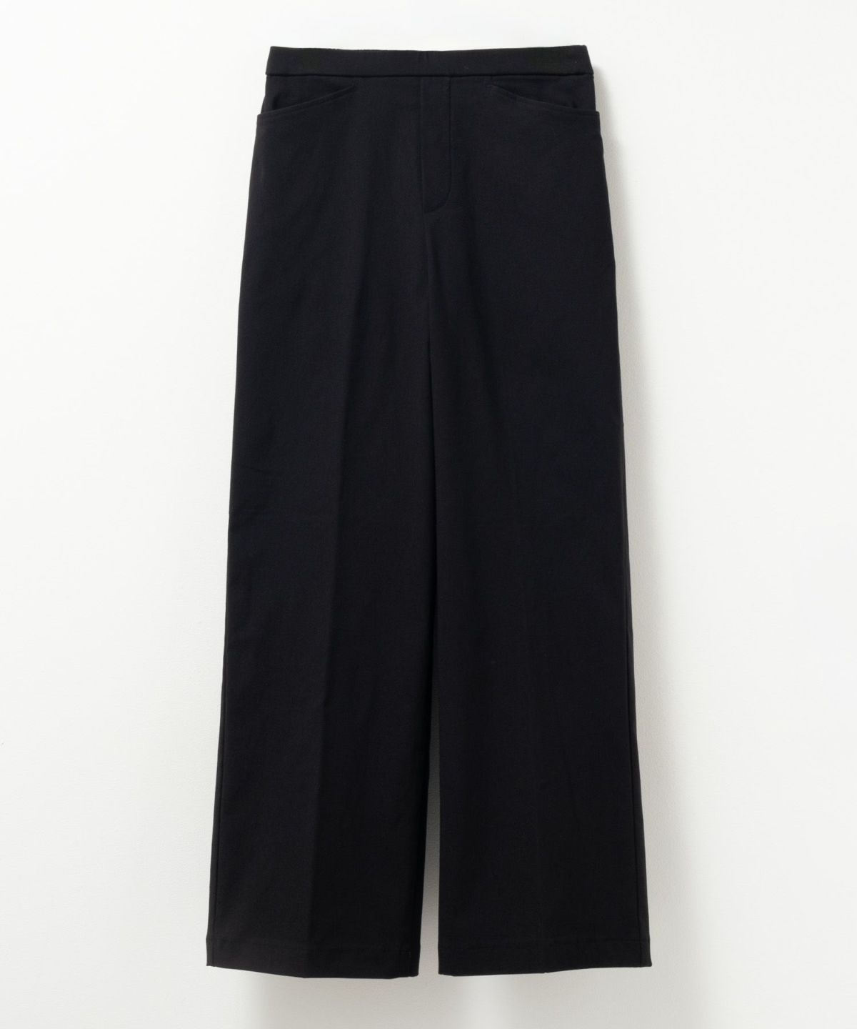 HusHusH らく美パン 裏起毛ストレートパンツ レディース