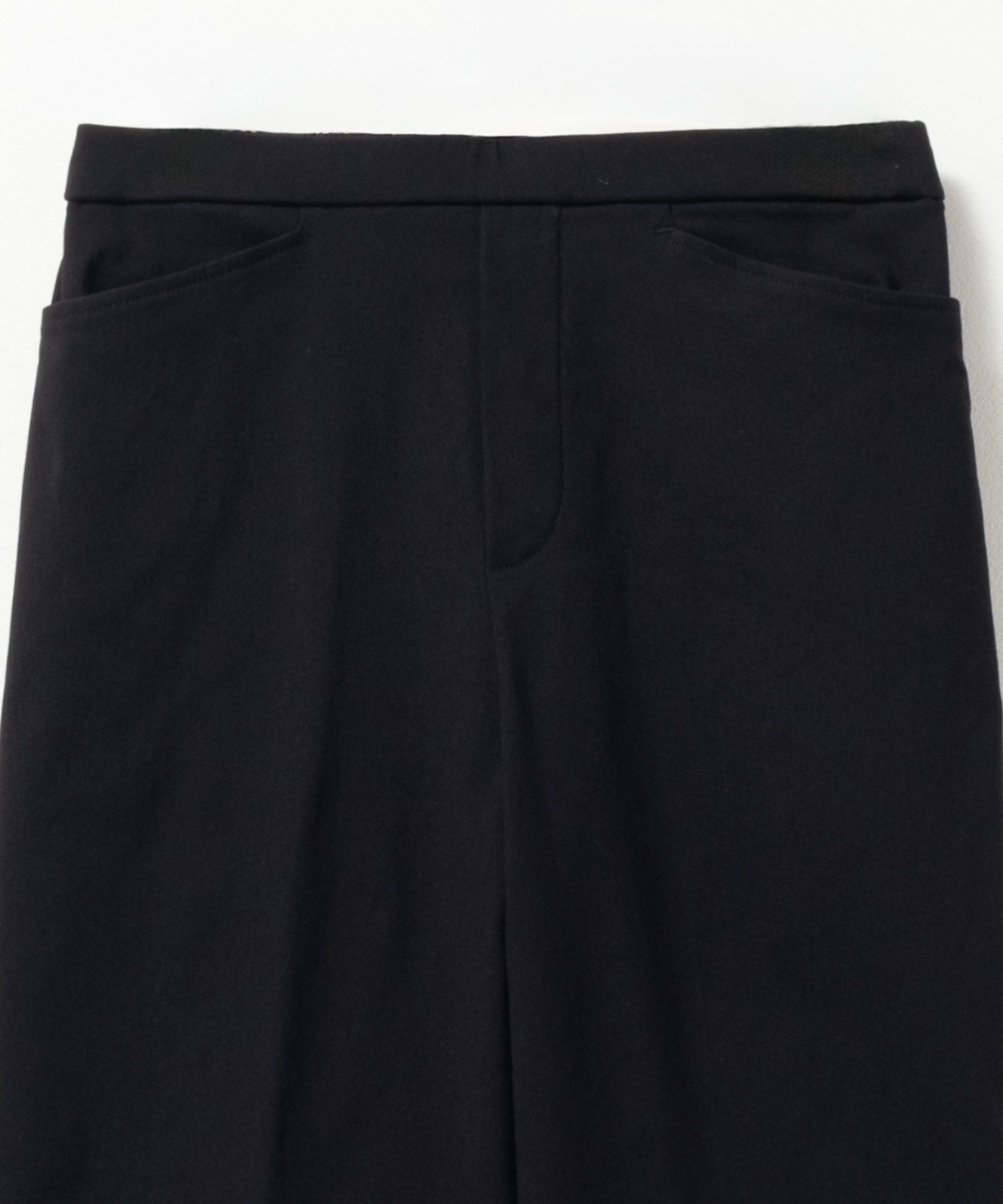 HusHusH らく美パン 裏起毛ストレートパンツ レディース