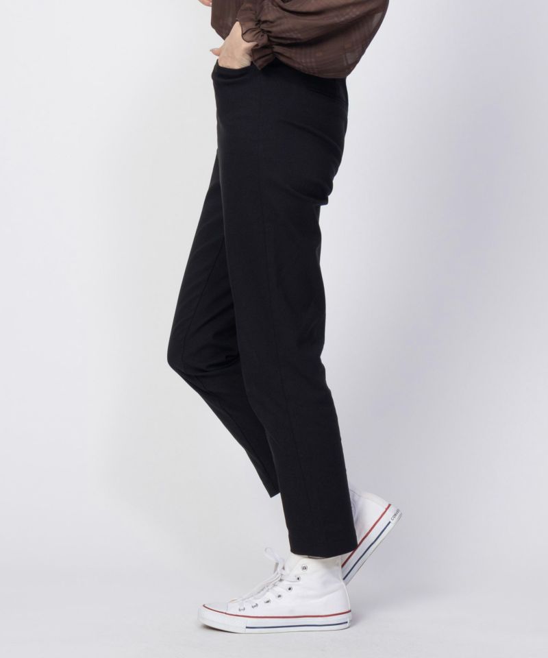 HusHusH  らく美パン 裏起毛テーパードパンツ レディース商品画像-12