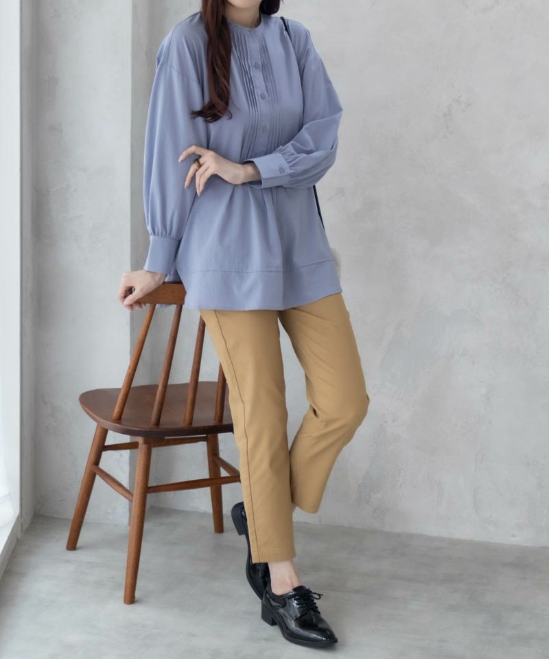 HusHusH  らく美パン 裏起毛テーパードパンツ レディース商品画像-16