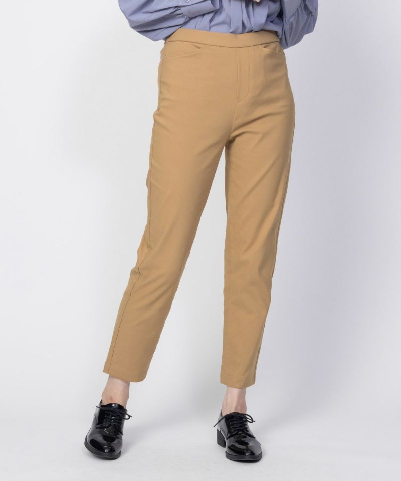 HusHusH  らく美パン 裏起毛テーパードパンツ レディース商品画像-17