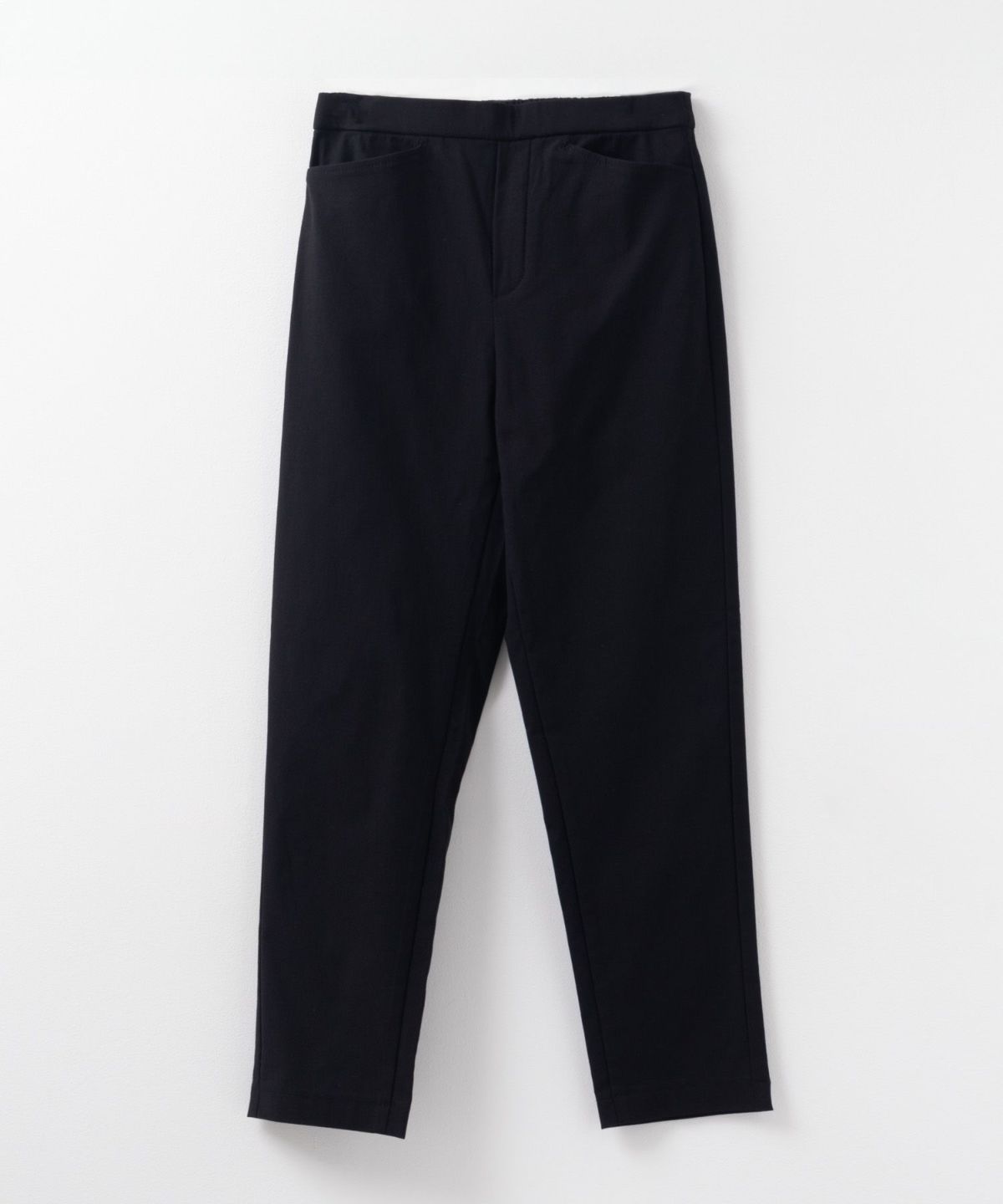 HusHusH らく美パン 裏起毛テーパードパンツ レディース