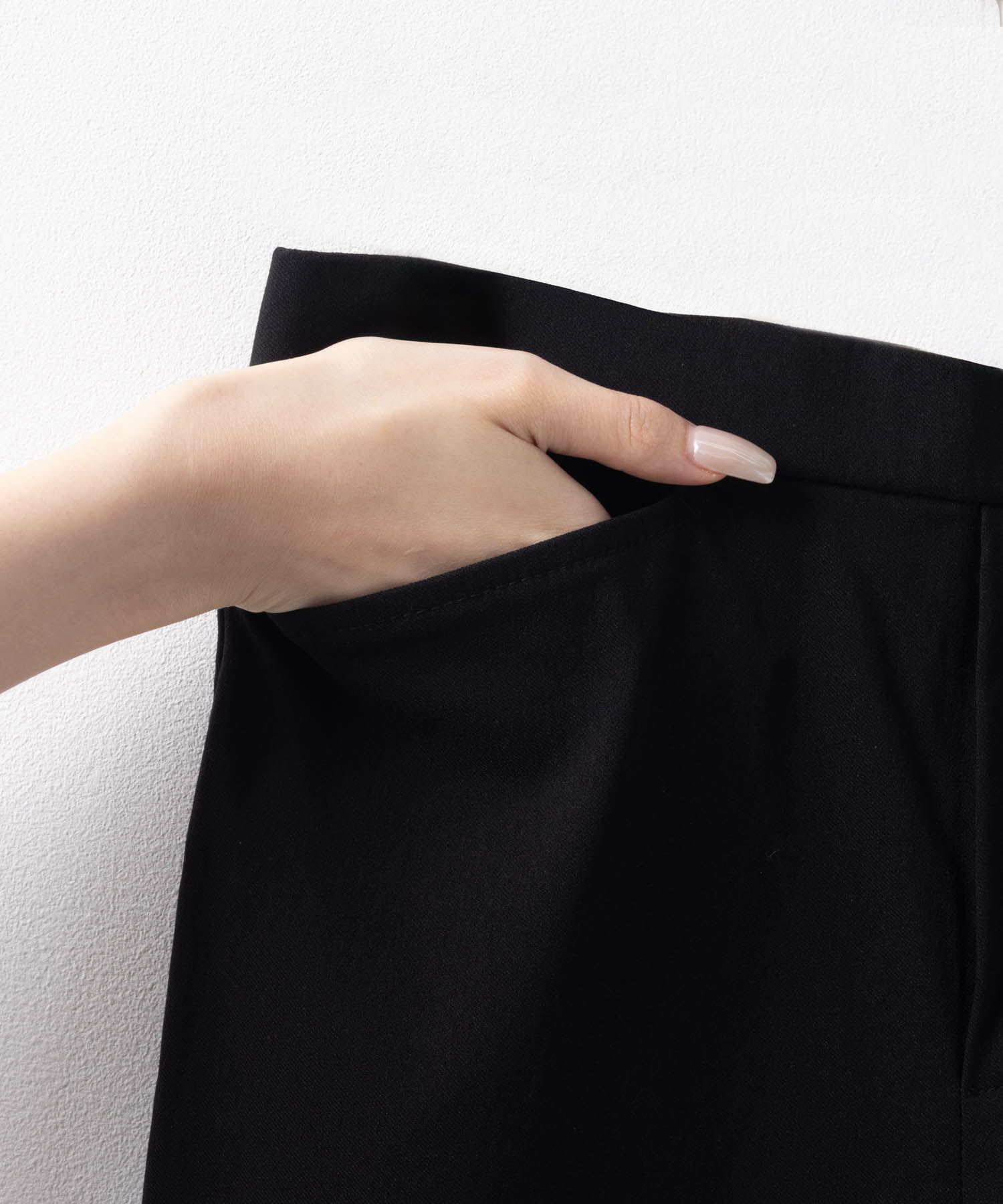 HusHusH  らく美パン 裏起毛テーパードパンツ レディース商品サムネイル-24