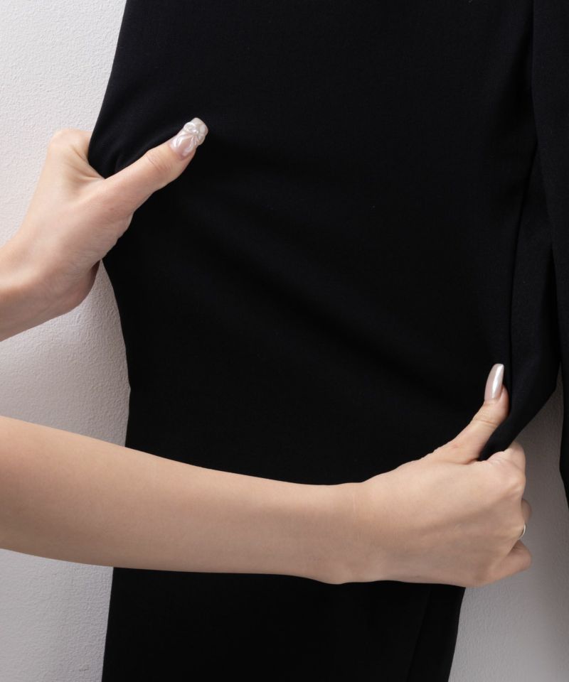 HusHusH  らく美パン 裏起毛テーパードパンツ レディース商品画像-28