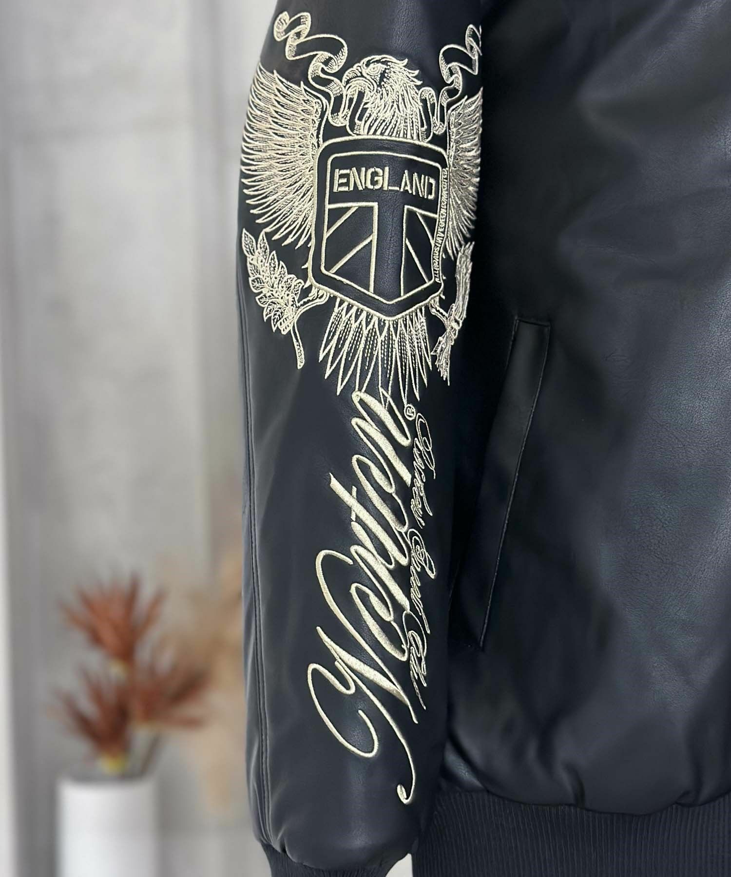 Norton  MAXデザインPUジャケット メンズ商品サムネイル-7