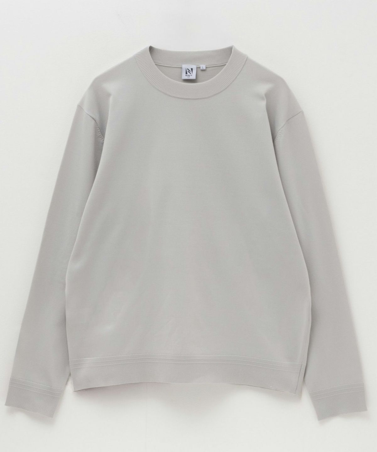 NAVY FIT 14GストレッチニットTシャツ メンズ