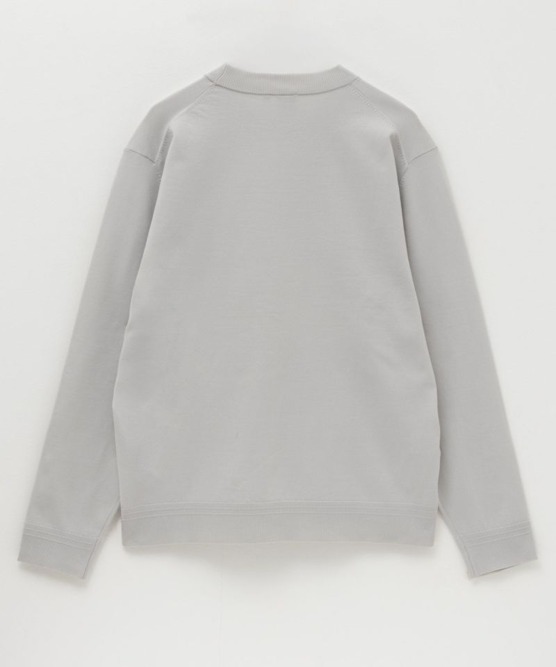 NAVY FIT  14GストレッチニットTシャツ メンズ商品画像-7